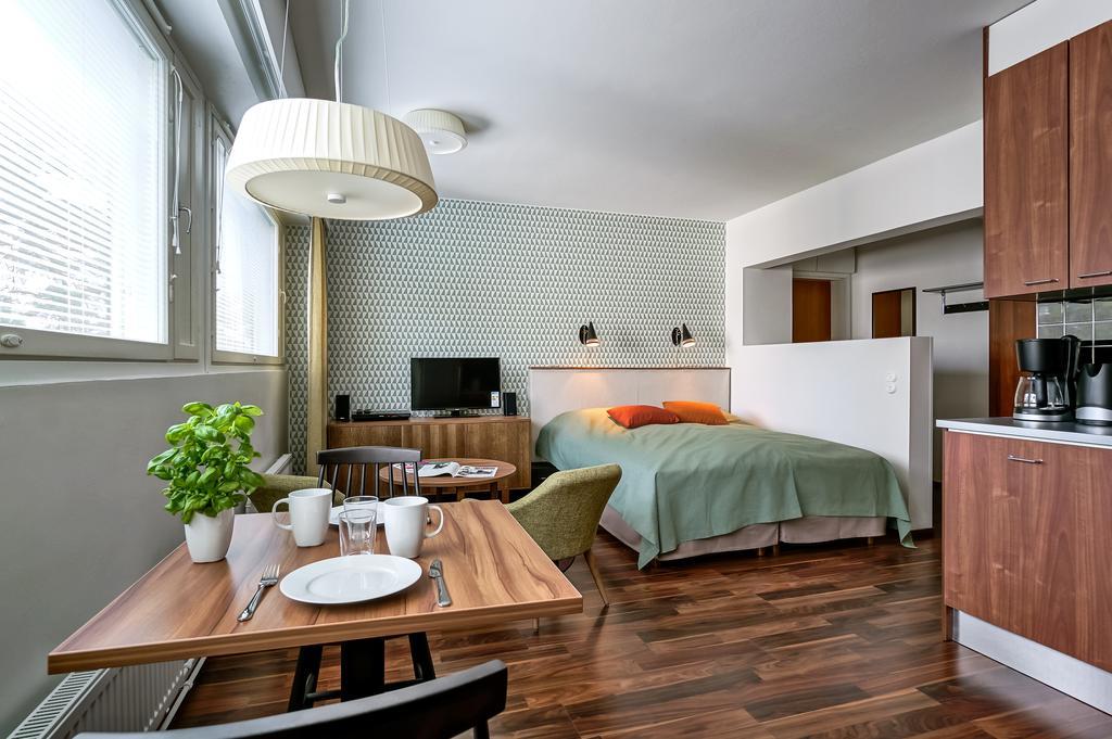 Forenom Serviced Apartments Espoo Tapiola الغرفة الصورة